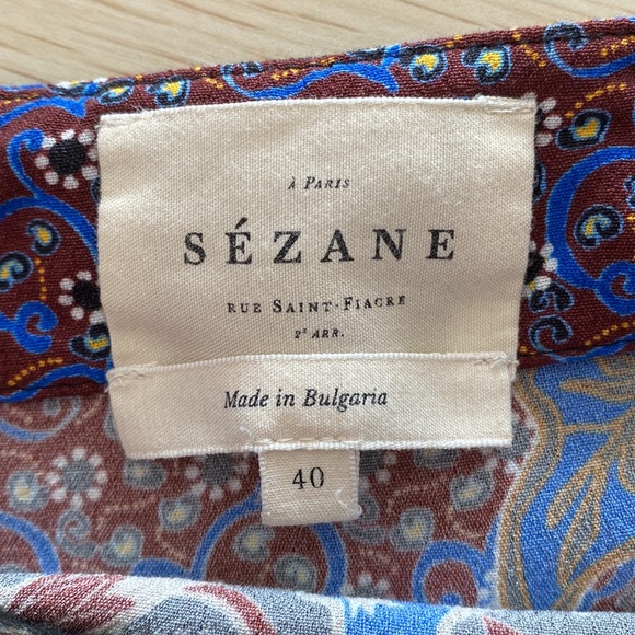 Sezanne flowy midi skirt EU 40 floral bohemian pattern - Picture 3 of 8